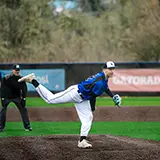 Beau Kernin pitching